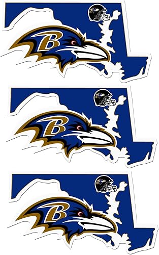 Vista 15 de Siskiyou Sports NFL unisex Home State Decal Color del