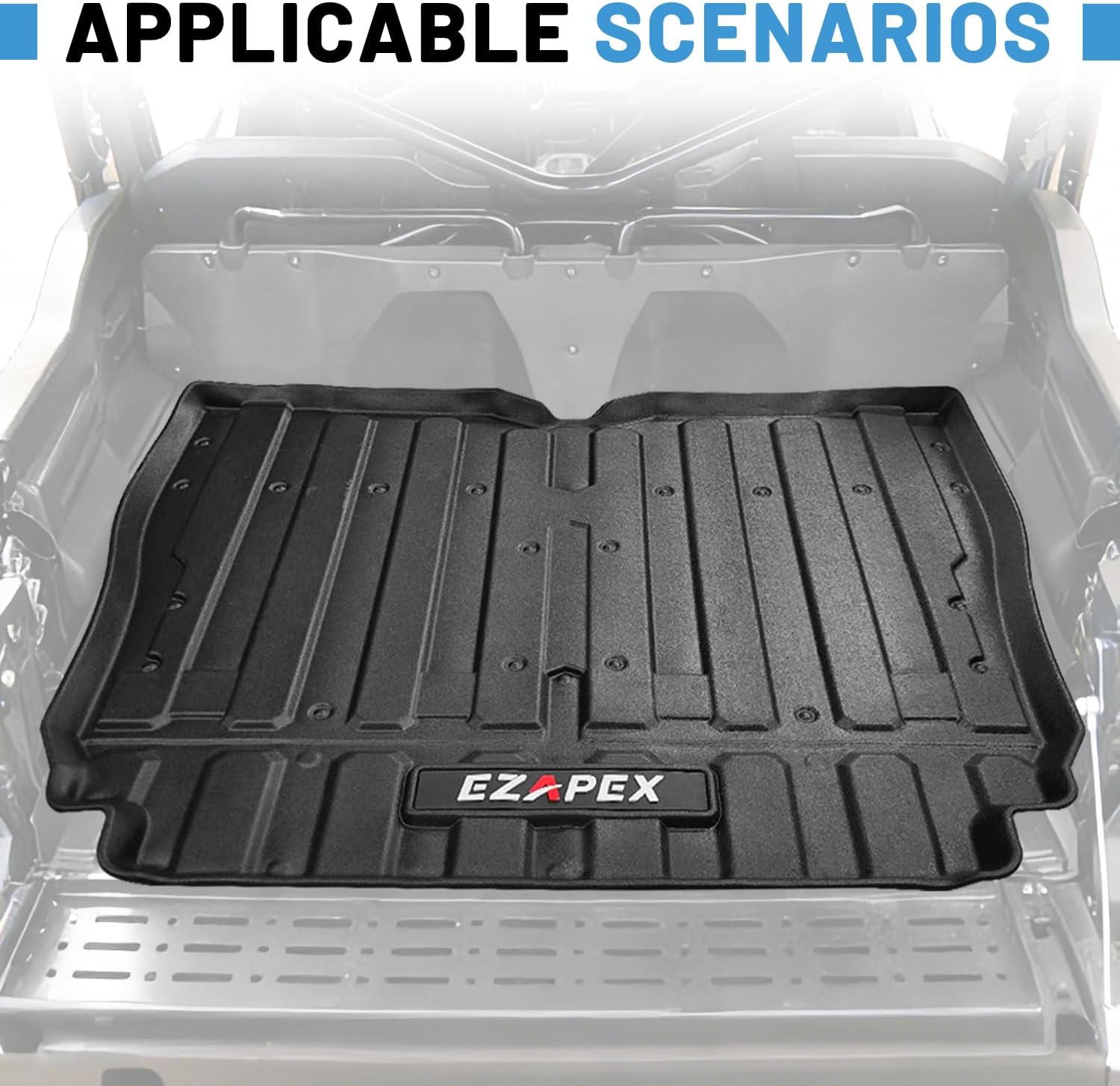 Bed Mat Liner Compatible with Honda Pioneer 1000-5 2016-2025 All Weather Protector Cargo Accessories