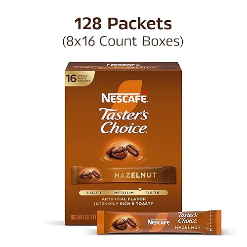 Miniatura 2 de Nescafe elección del Catador café instantáneo Bebida Avellana 16 paquetes de 01 oz Paquete de 8