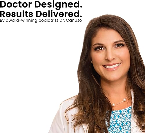 Miniatura 6 de Dr. Canuso - Limpiador de pies de doble cara para uñas de hongos y pies para quitar callos y eliminar las uñas gruesas y agrietadas, piel muerta,