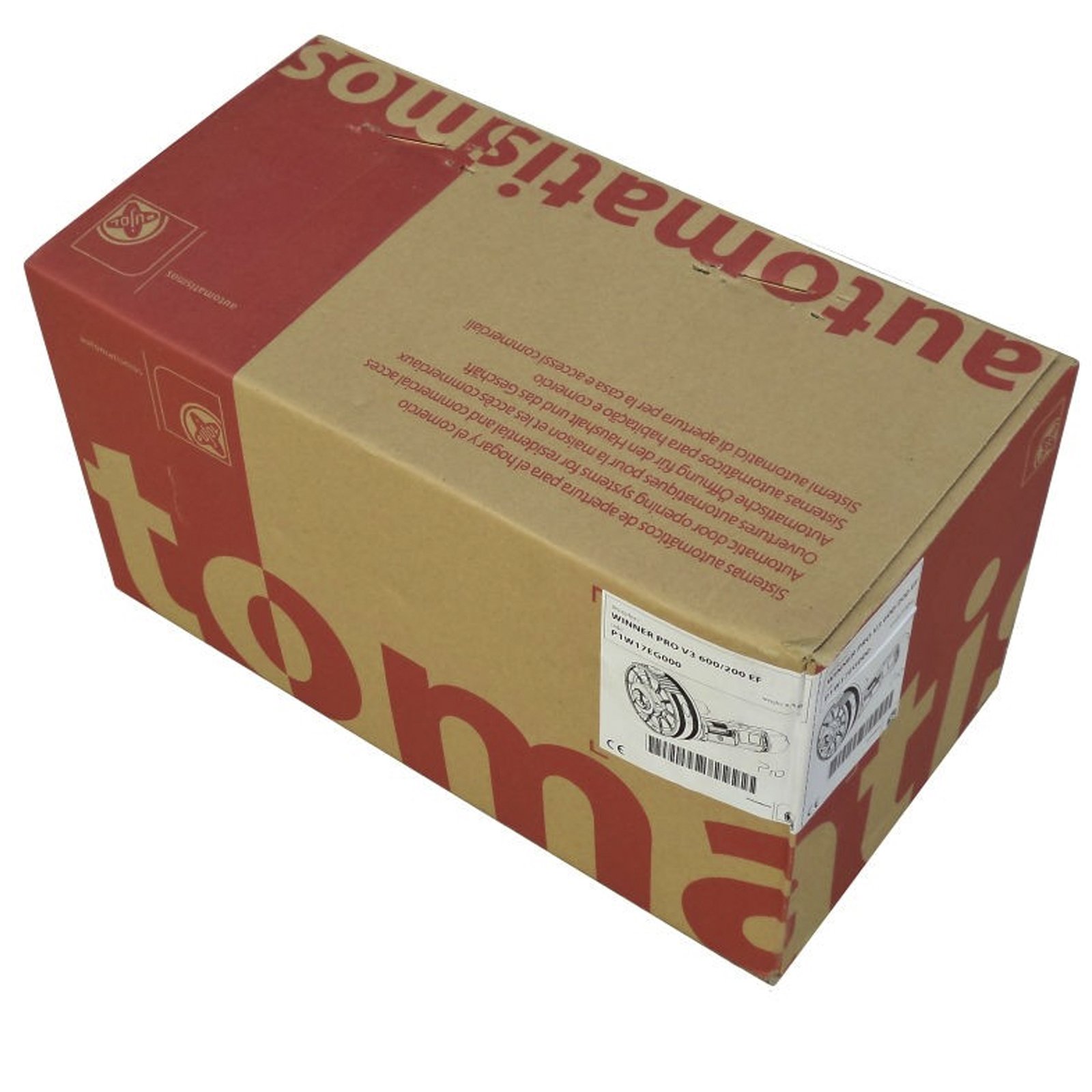 Kit DE Motor para Cierres ENROLLABLES con ELECTROFRENO 170 KG Cuadro DE MANIOBRAS Y 2 MANDOS Modelo PUJOL Winner PORTON COCHERA