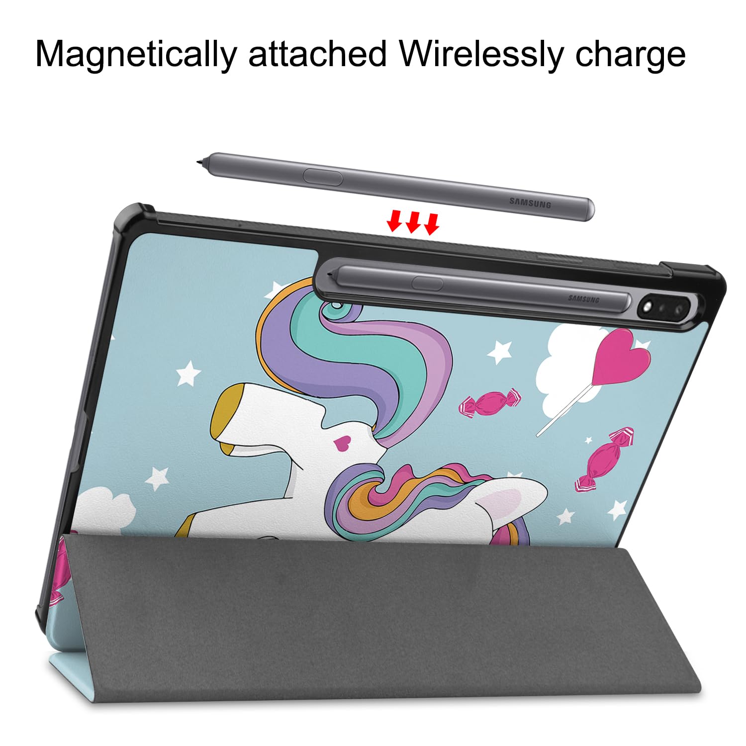 Case for Samsung Galaxy Tab S9 Plus 12.4 Inch (Model SM-X810/X816 