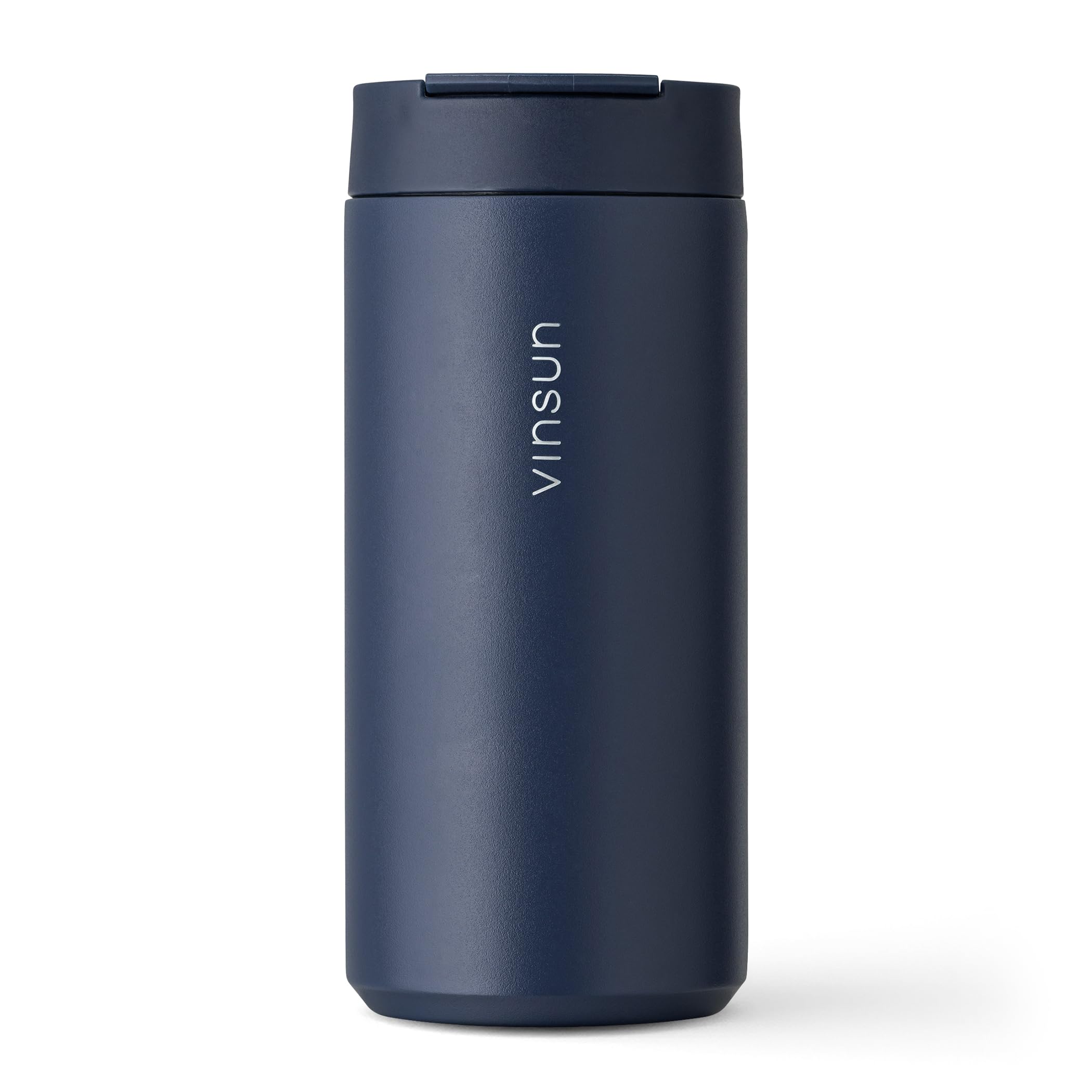 VINSUN Travel Mug to Go 350ml with Lid - Stainless Steel, Leak-Proof
