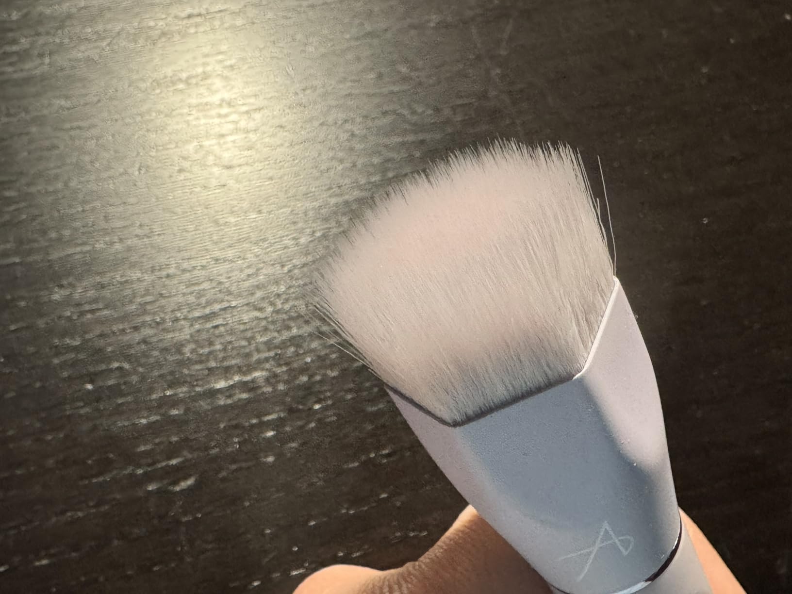 Anisa Beauty Neck Treatment Brush | Skincare Application Tool For Neck Cream, Masks, Moisturizer & Sunscreen | Soft Vegan Fibers for Smooth Application on Neck & Décolleté