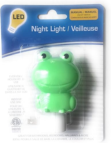 Luz nocturna LED para niños (rana)