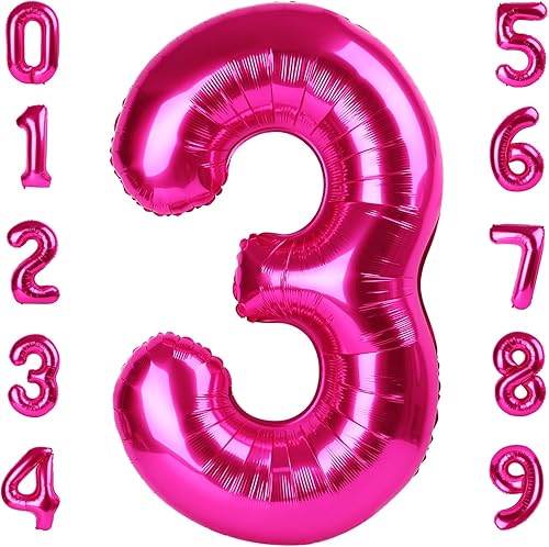 Vista 180 de Globos de números 0 de 40 pulgadas, globos negros de números para números 10, 20, 30, 40, 50, 60, 70, 80, 90, 100, globos de números 10, 20, 30, 40