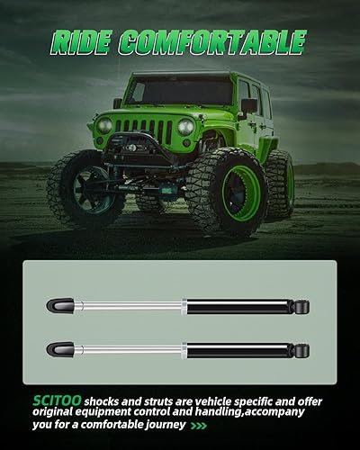 Miniatura 6 de SCITOO - Amortiguador trasero para Ford se adapta a 2000 2001 2002 2003 2004 2005 2006 2007 2008 2009 2010 2011 para Ford Focus Shocks 343429 Struts