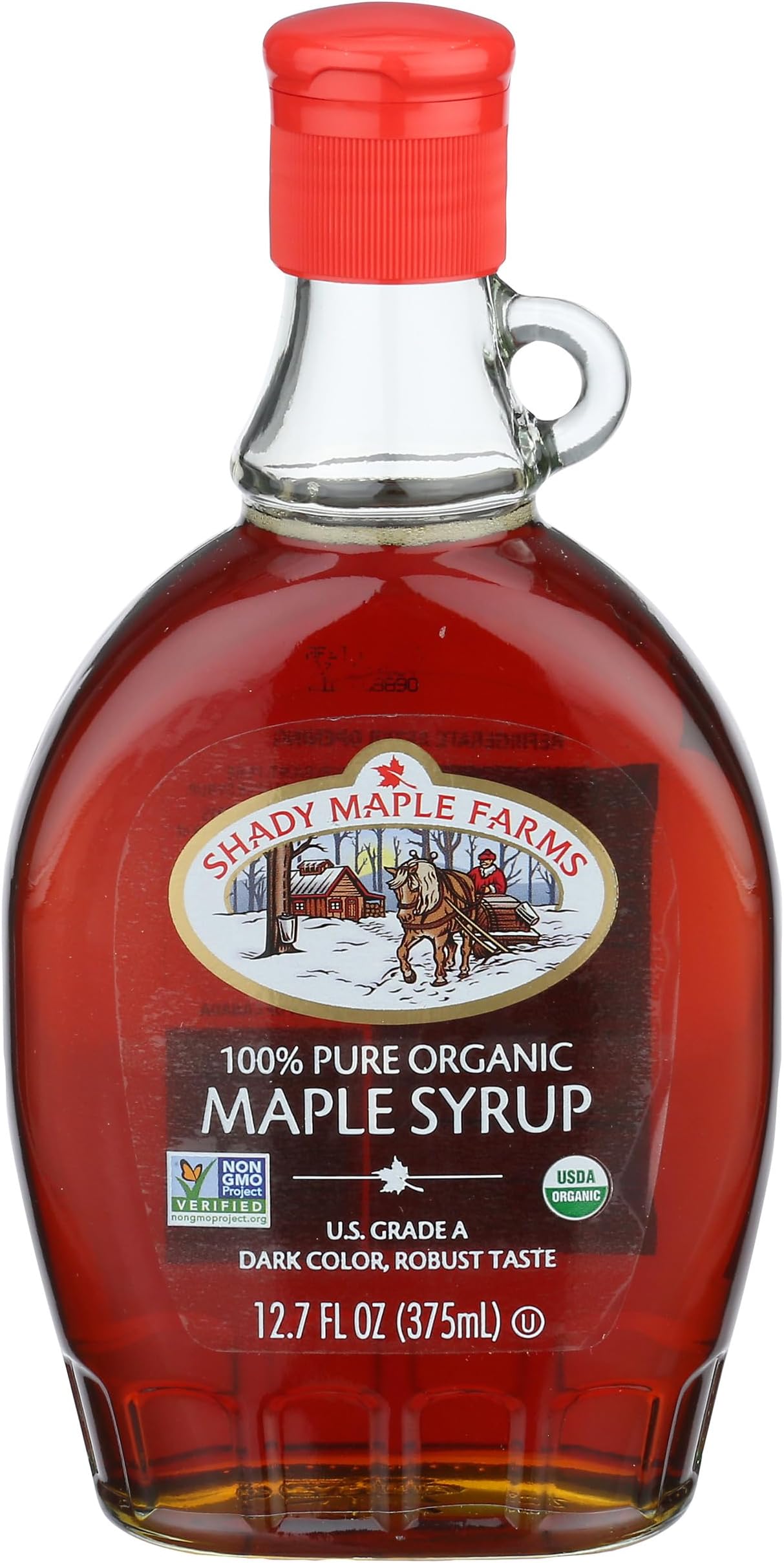 Shady Maple Farms Organic Grade A Maple Syrup, 12.7 Fl Oz