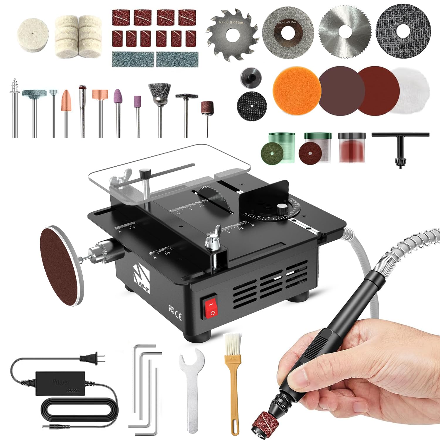 M-T Mini Table Saw - Crafting & DIY Cutting -1