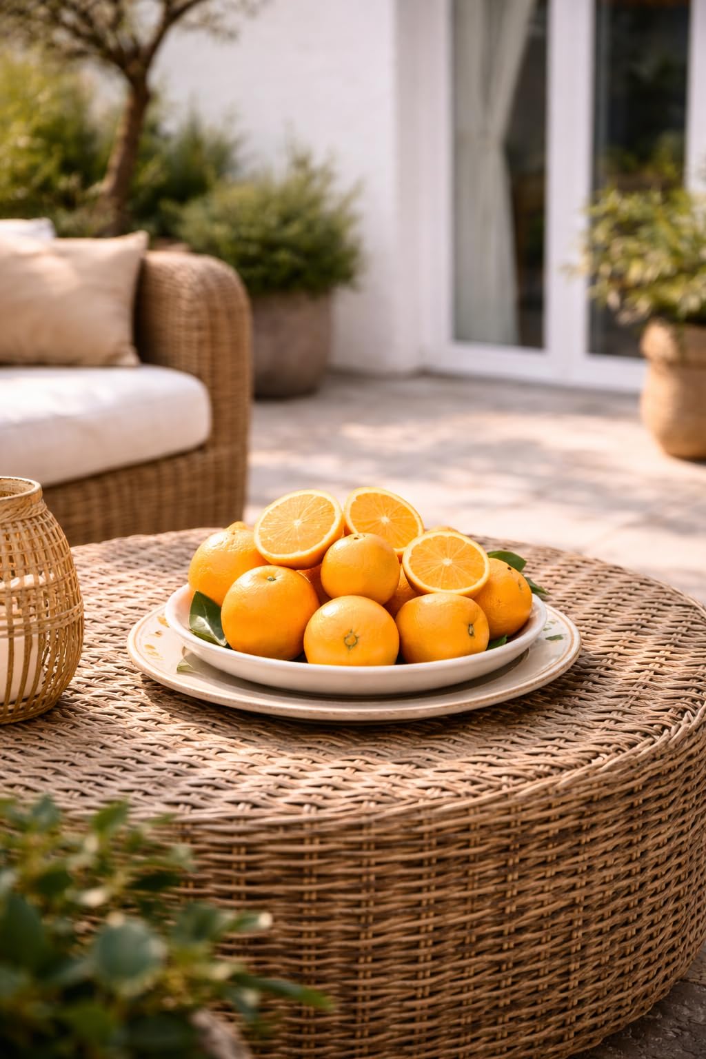 Orangenbaum Citrus sinensis 'Washington Navel' 120-140 cm – Saftige Süßorangen, pflegeleicht & ertragreich – Ideal für Garten, Terrasse & Wintergarten – Immergrün & dekorativ