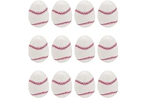 12PCS 2.4" Sport Empty Plastic Easter Eggs Perfect for Filling Easter Treats,...