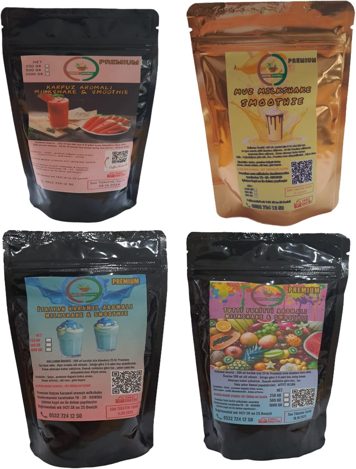 Aromalı Toz Milkshake & Smoothie & Frappe (Ice Chai Tea Latte) Mutfak