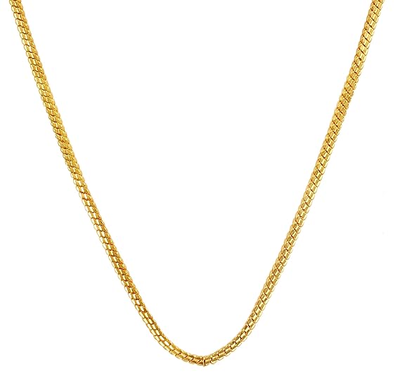 BlimeDazzel Stunning Stylish Collection Gold-Plated Plated Alloy Chain for Boys & Men