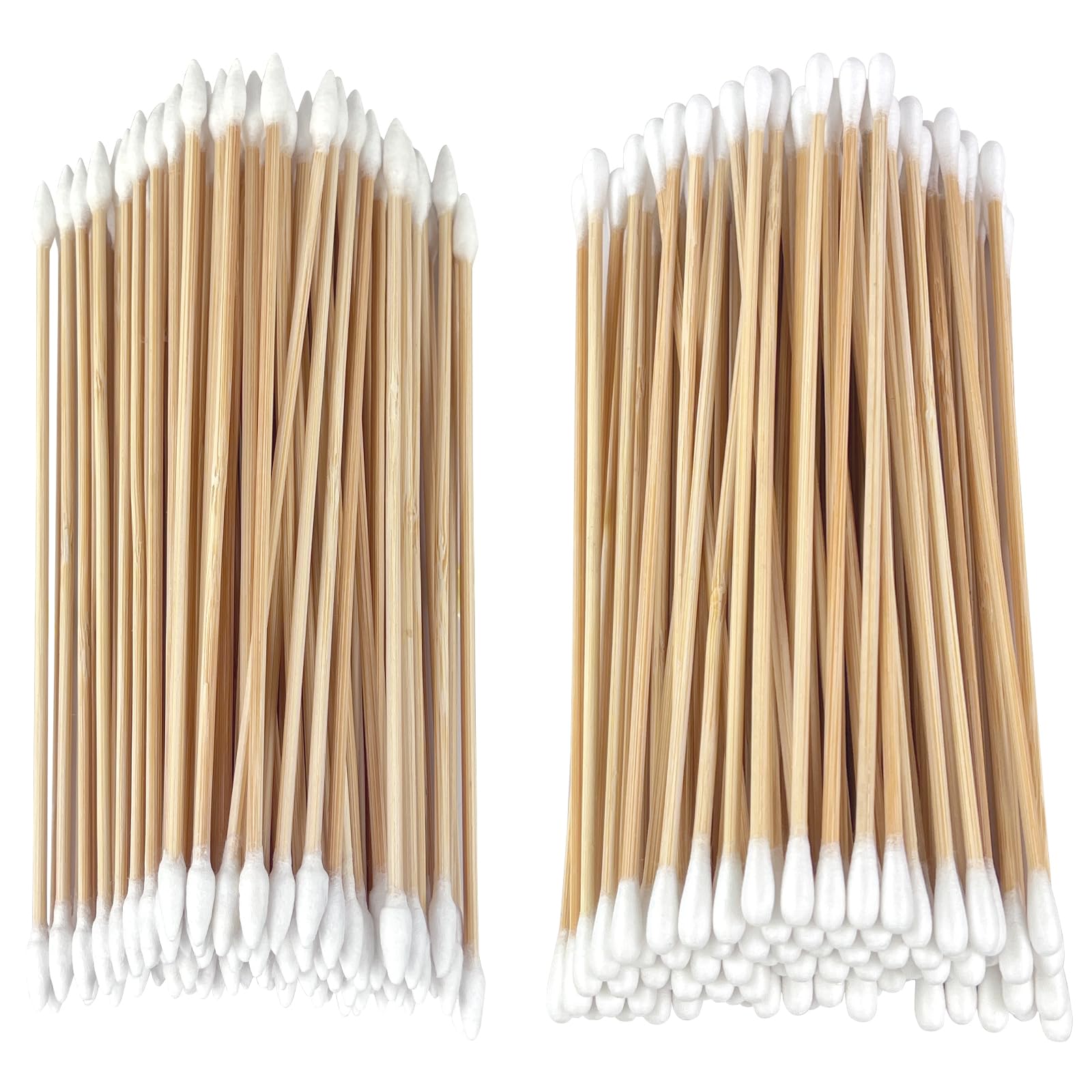 Gun Cleaning Swabs, Double Tips, 6 Inch Bamboo Sticks Cleaning Swabs for Pistol, Rifle, and Handgun Cleaning & Maintenance