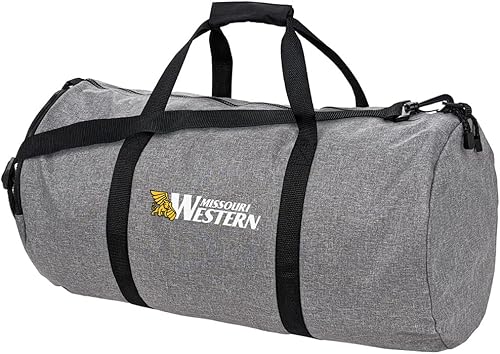 Miniatura 73 de Collegiate Primary Logo Collection Bolsa de lona ligera para deportes y gimnasio plegable para viajes, Bob Jones Bruins