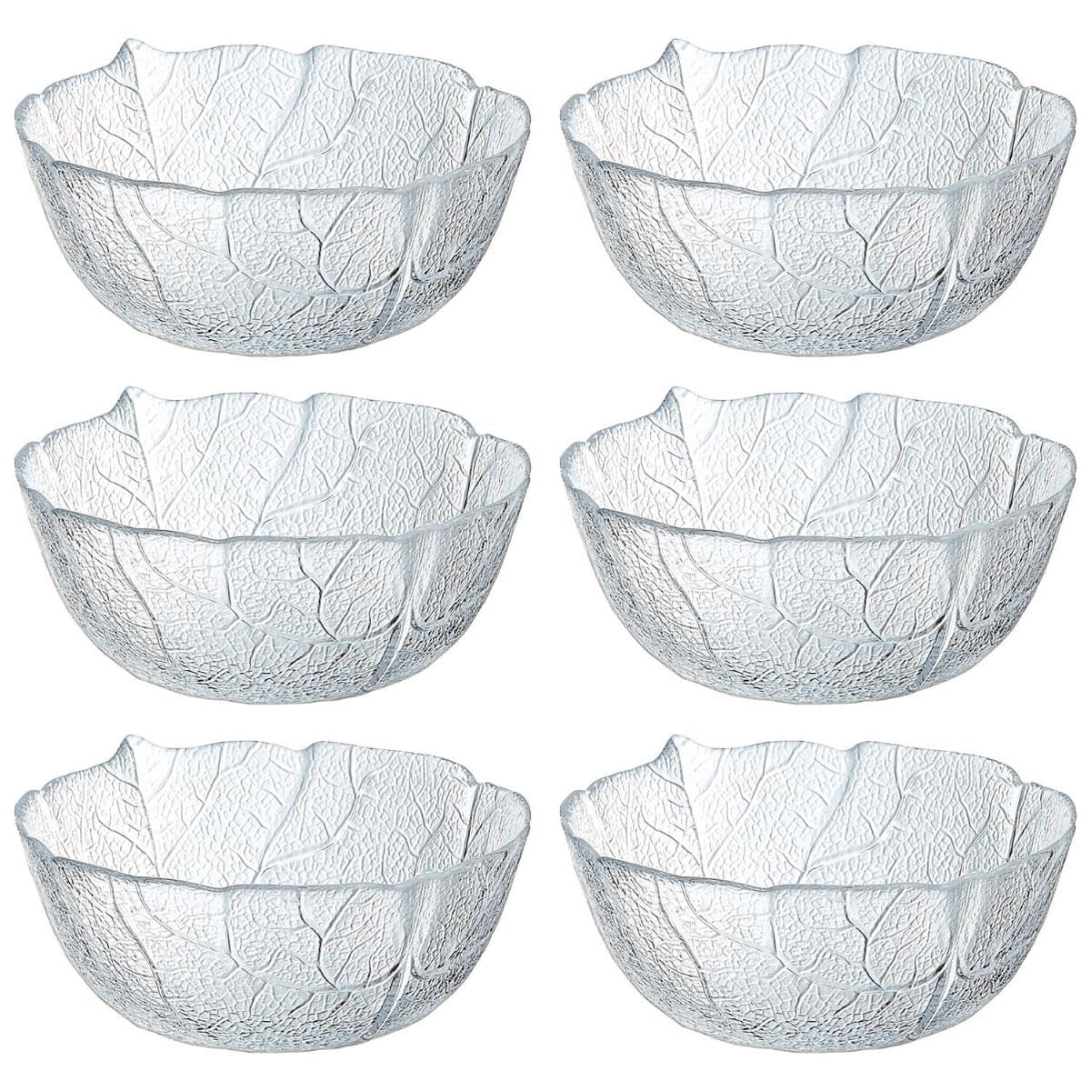 Luminarc Aspen Set mit 6 Glasschalen, 12,5 cm