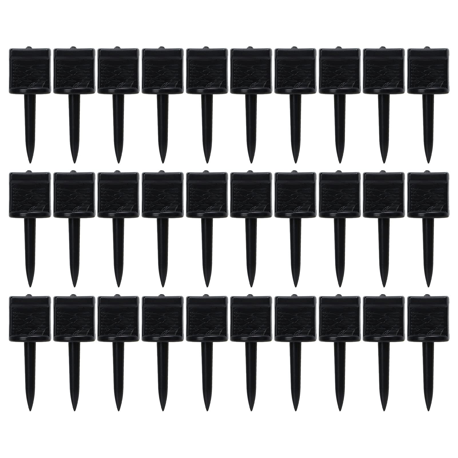 Tbest 30 Pièces Clous de Cible de Tir à l'arc épingles en Nylon Réutilisable