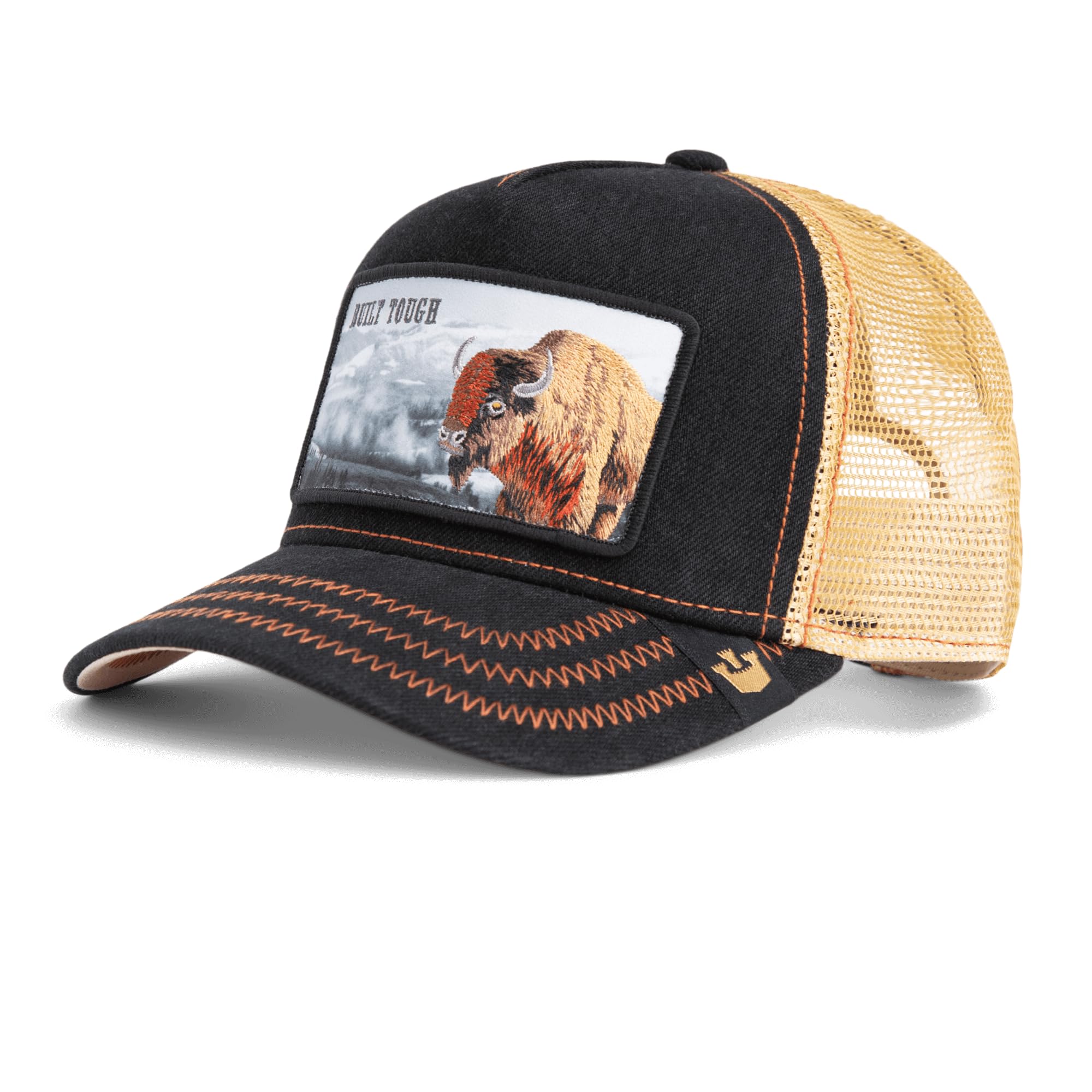 Goorin Bros. Wild Heart Collection Cappello Trucker Uomo Donna, Nero (costruito resistente), taglia unica