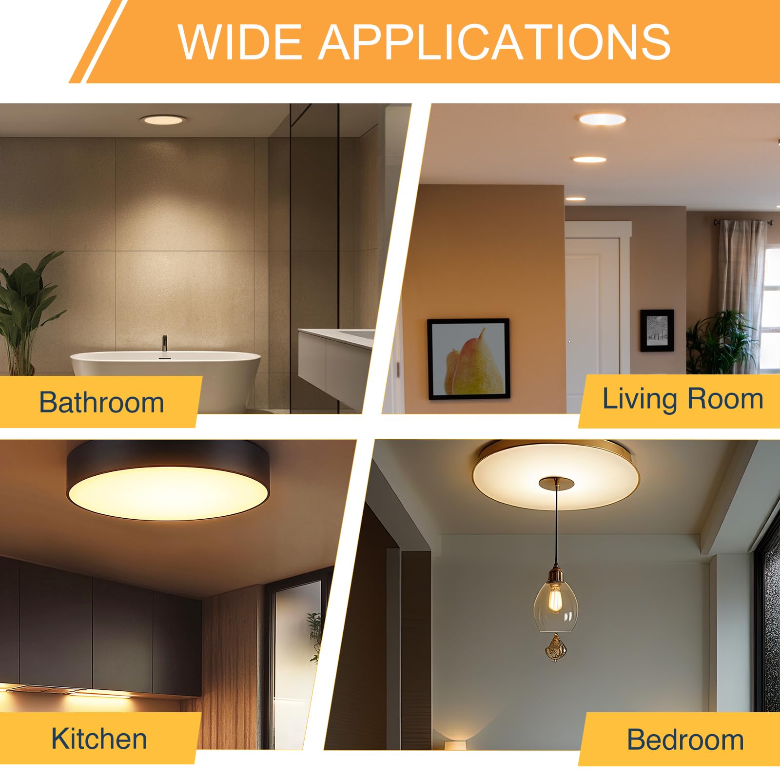 GR8 16W 2 Pin Light Bulbs, Compact Fluorescent Light, GR8 2D Square Bathroom Light Bulb, CFL Low Energy Ceiling Light Bulb - Image 4