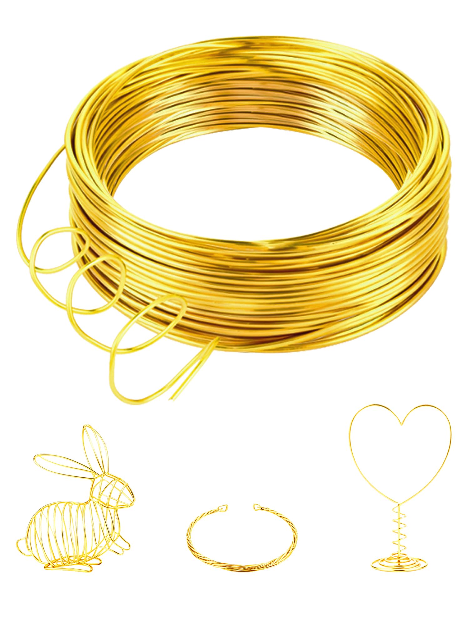 Kit Filo Alluminio Fai Da Te · 4 Diametri: 0,8, 1, 1,5, 2 Mm · Totale 35 M · Flessibile E Modellabile