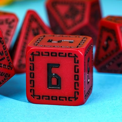 Miniatura 92 de Juego de dados de queso, juego de dados DND poliédricos de resina amarilla para juegos de rol D&D y otros juegos de mesa Dados