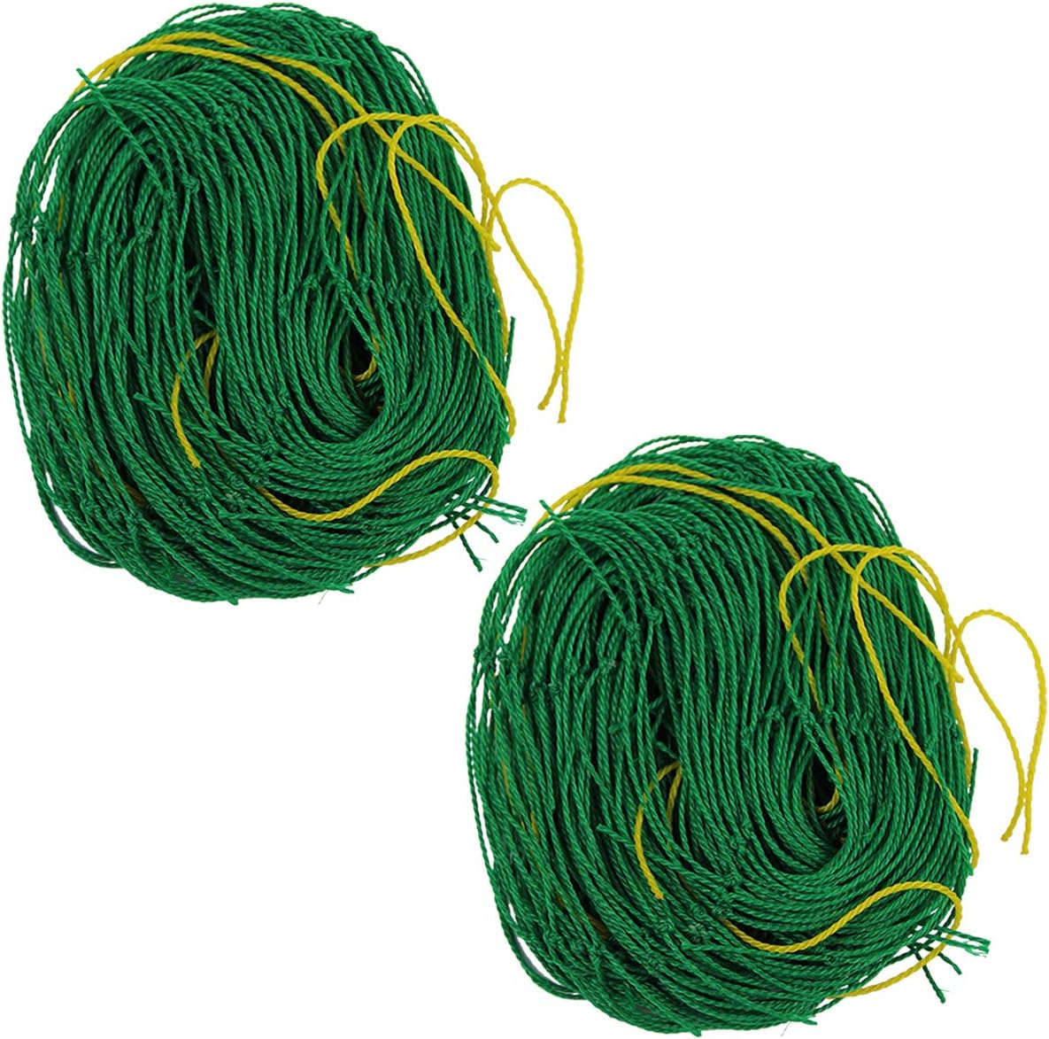 Elaiko Climbing Plant Netting Nylon Trellis net Support Vegetables Flower Vine Trellis Net Green (5.9 x 11.8Ft)
