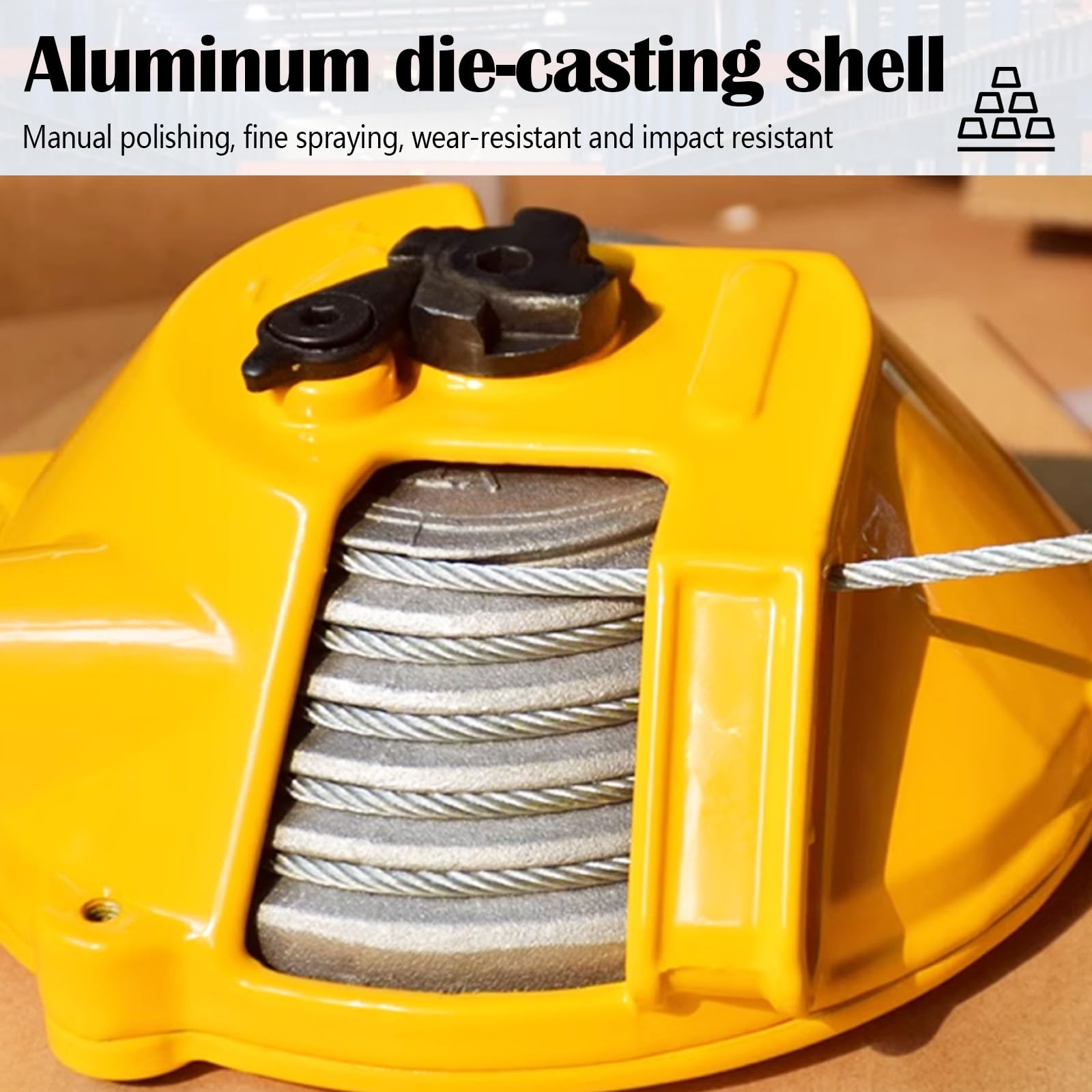 Equilibrador de Resorte Retráctil de 3-5kg, Equilibrador de Resorte de 1,5m de Altura de Elevación con Alambre de Acero Grueso y Gancho de Equilibrador de Resorte de Metal Dispositivos