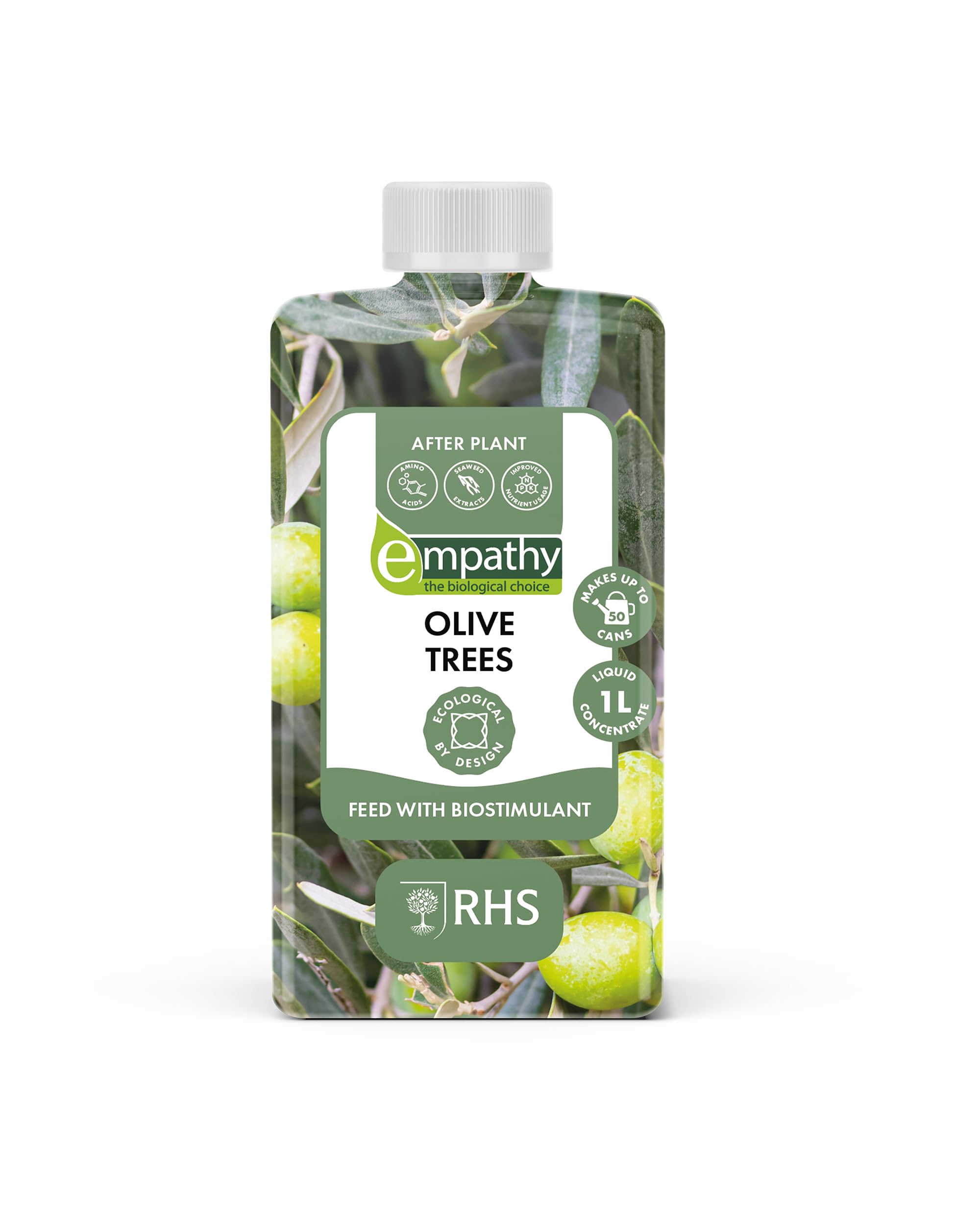 Empathy AFTER PLANT Olive Tree Feed – With Biostimulants & Seaweed Extract for Healthy Growth, 1L Concentrate