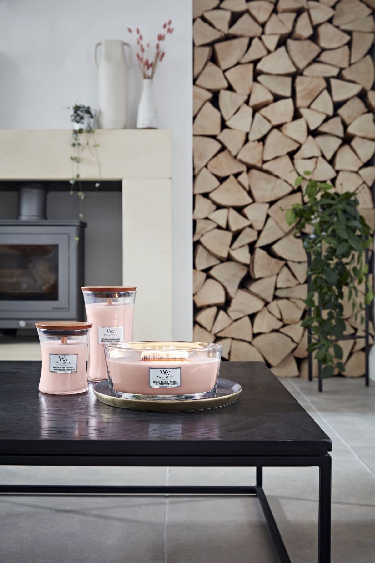 Woodwick Pressed Blooms & Patchouli 610 g - Image 3