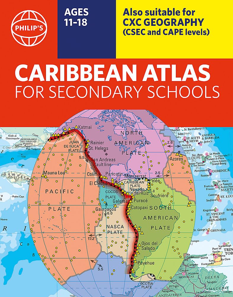 Philip's Caribbean Atlas for Secondary Schools: 8th Edition (Philip's World Atlas)