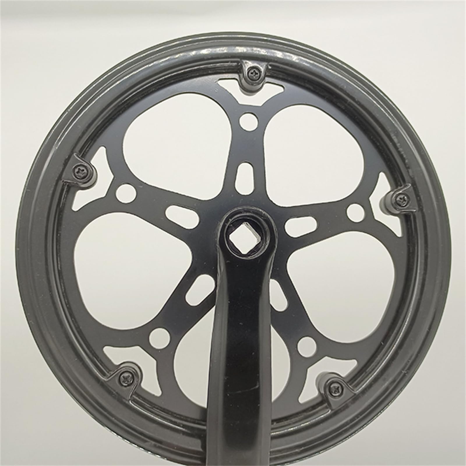 Set di guarnitura per bicicletta con doppia catena, per bici da città, guarnitura per biciclette, set di pedivelle per bici da 52 denti