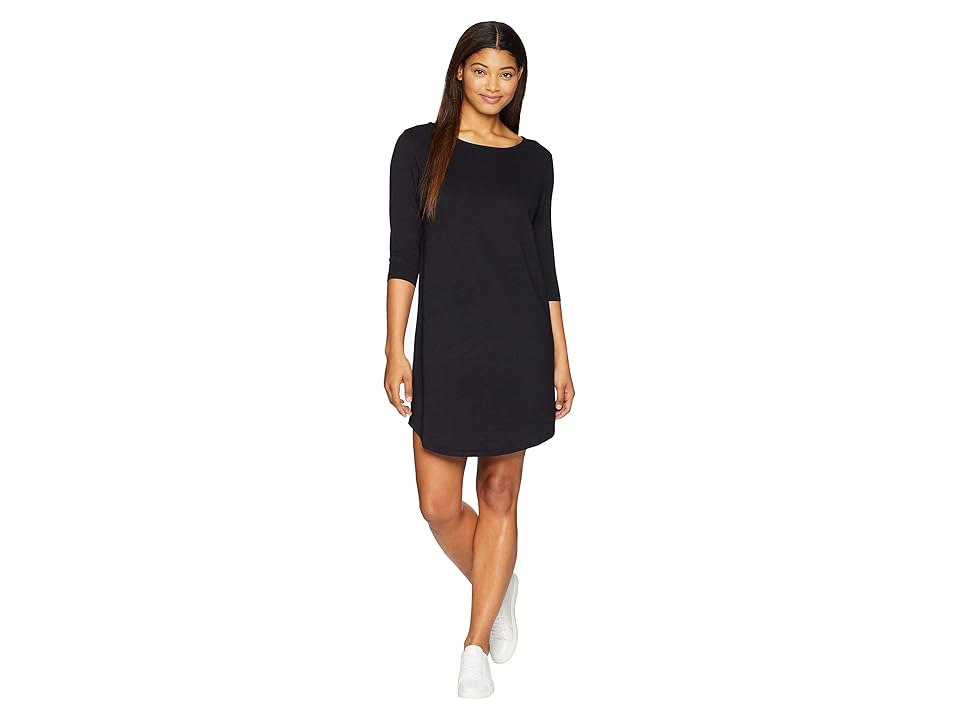 

tasc Performance Georgia Fitted Dress (Black) Women's Dress