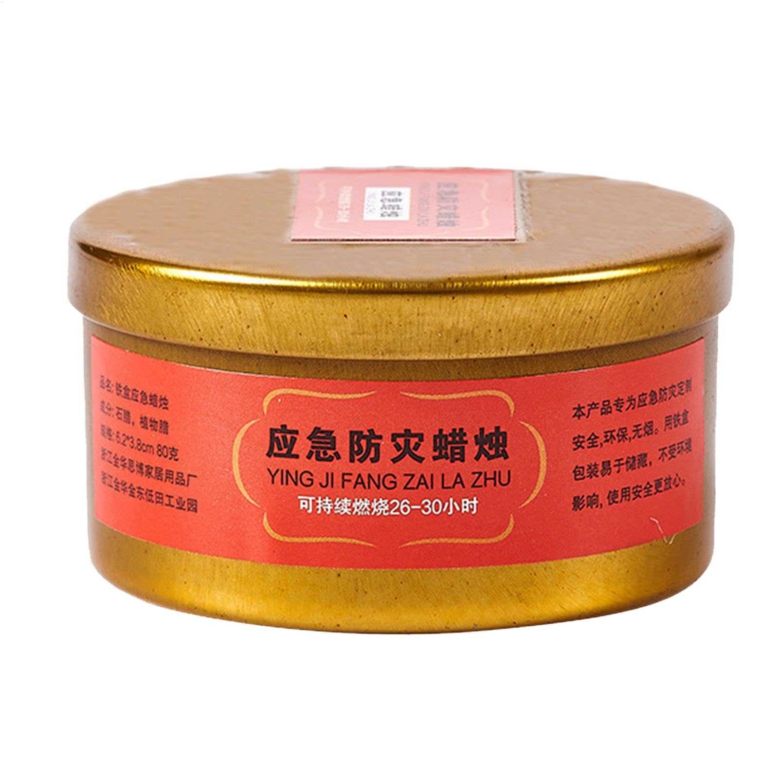 Emergéncy Candle - Survival Candles | Survival Gear Candle | Windproof Long Burning Survival Candles | Outdoor Camping Candle | Great Light Source Gear for Survival, Camping, Blackoutt & Peace of Mind