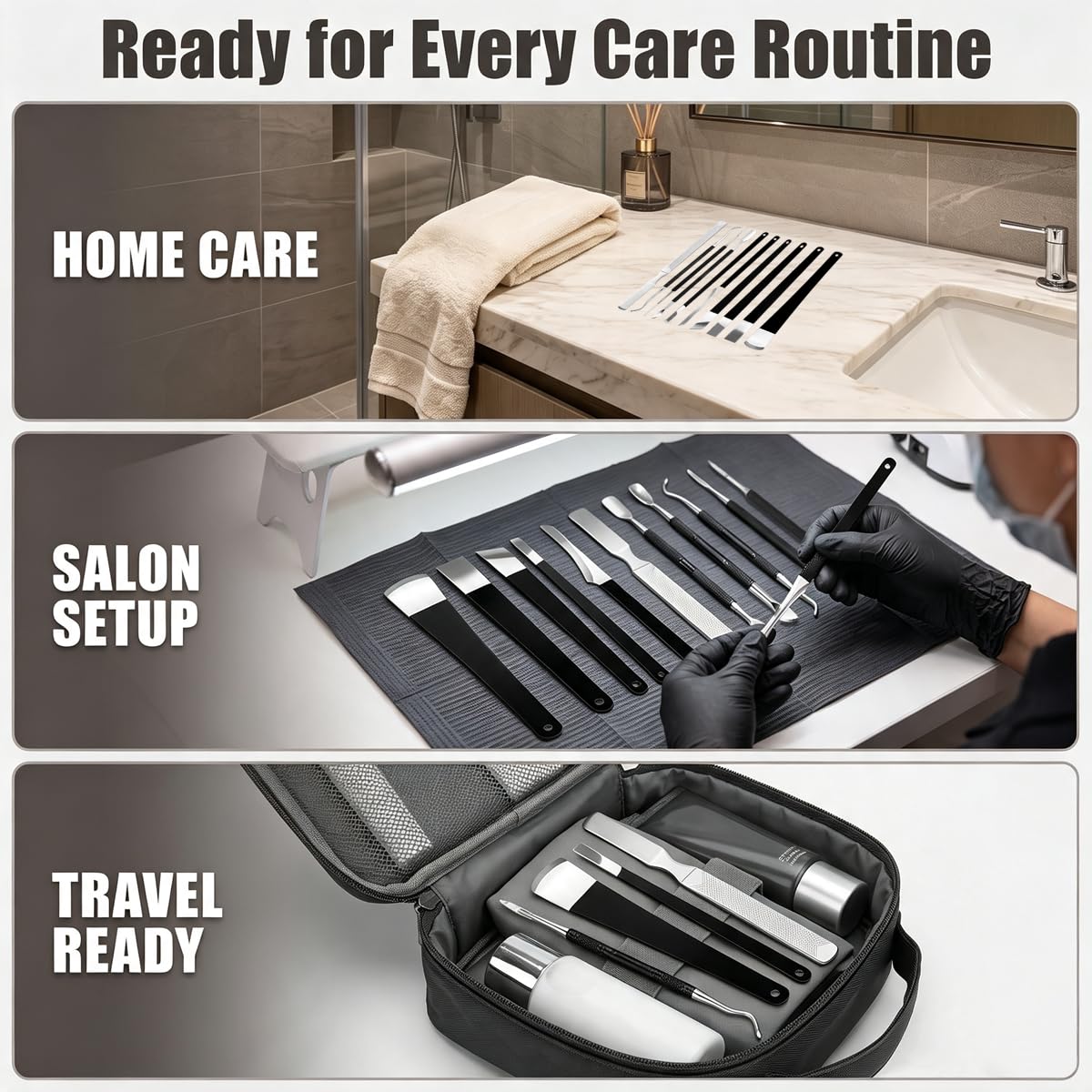 10 Pcs Ingrown Toenail Removal Kit Foot Callus Remover Tool