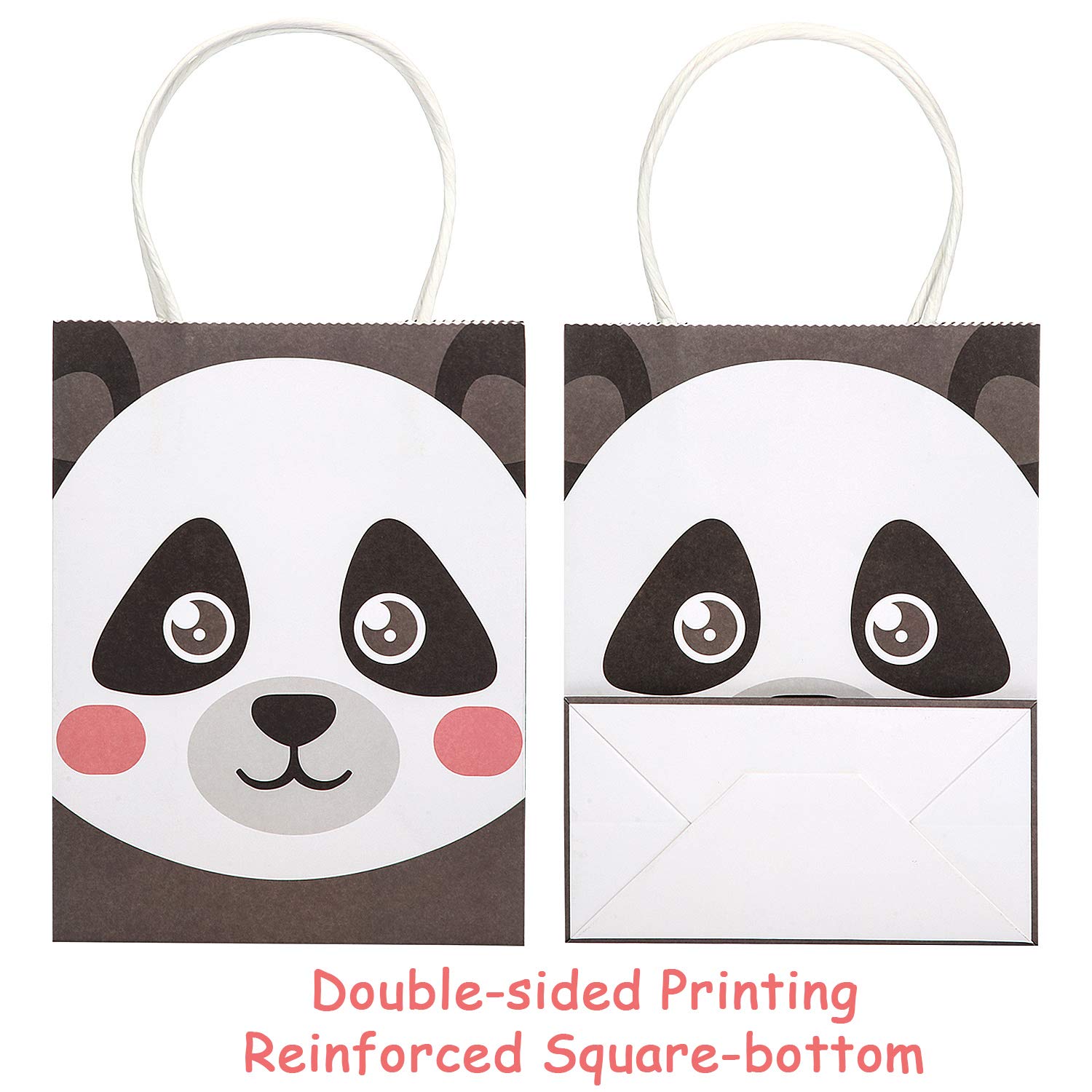 Outus Jungle Safari Party Favor Bags Zoo Animals Birthday Treat Goody