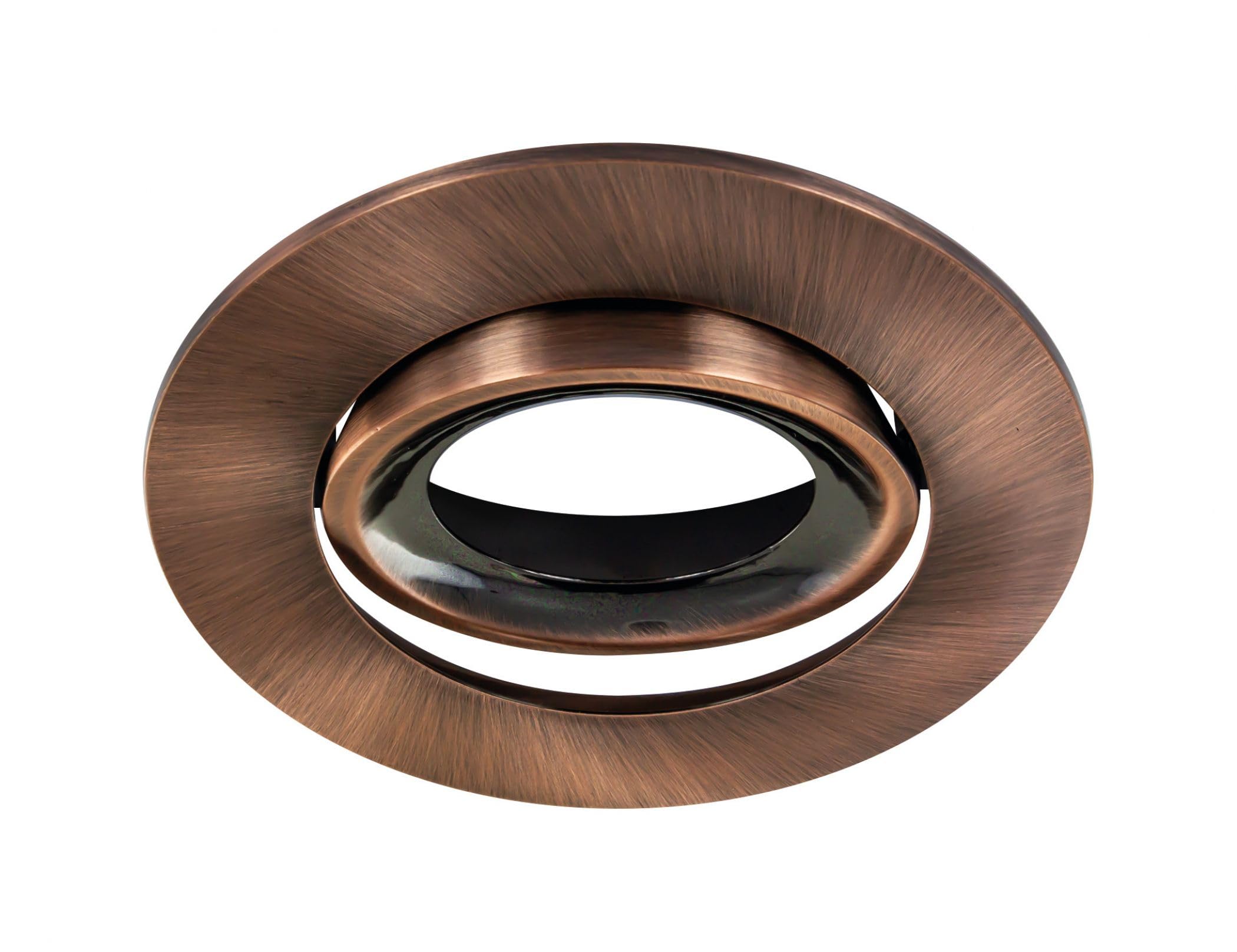 Integral Copper Led Luxfire Fire Rated Tiltable Downlight Bezel