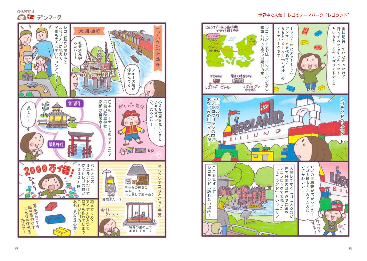 北欧が好き フィンランド スウェーデン デンマーク ノルウェーのすてきな町めぐり 地球の歩き方コミックエッセイ ナシエ 本 通販 Amazon