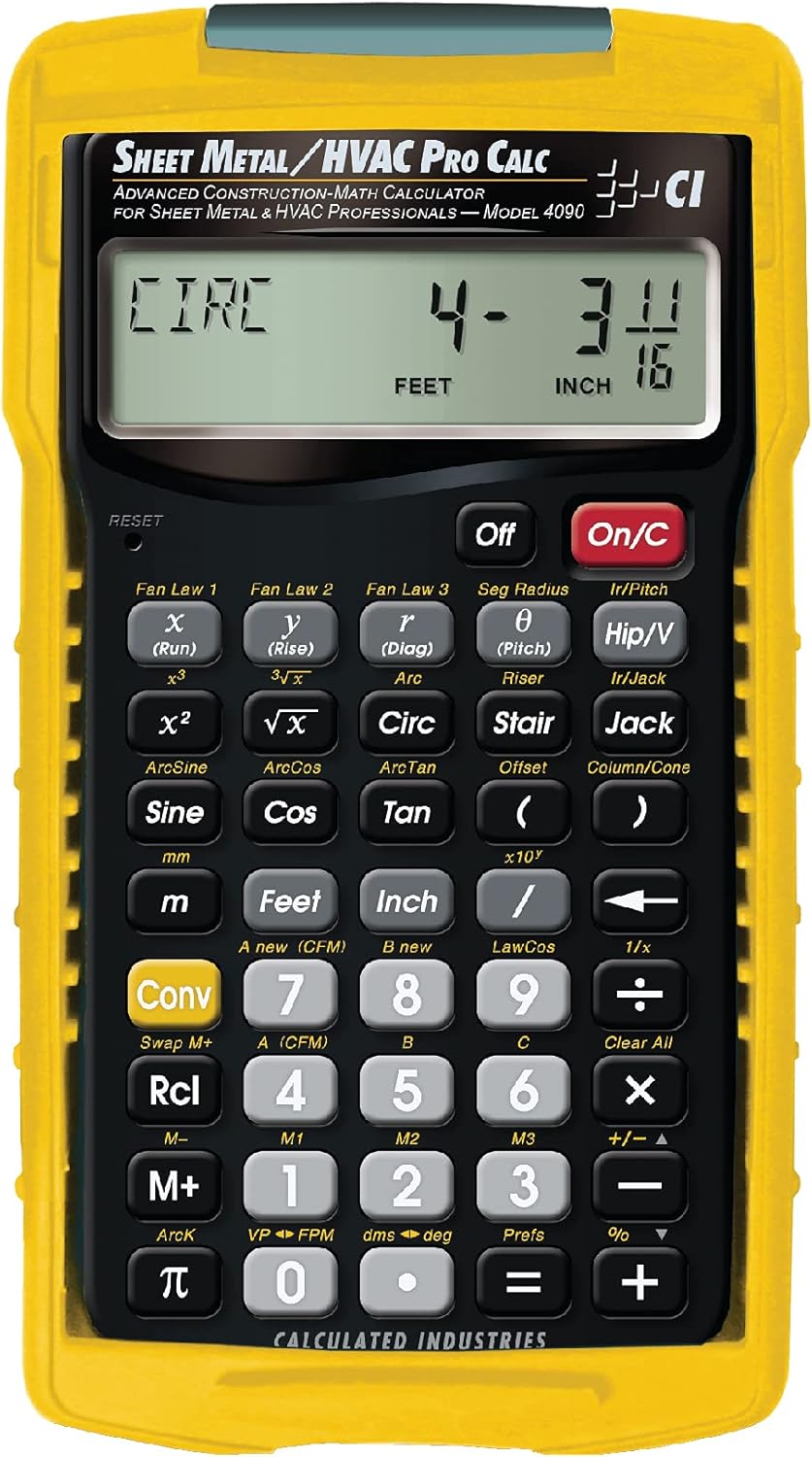 4090 Pro Trig II Construction Calculator with Advanced Estimating