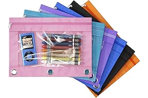 Zippered Pouch: The Perfect 3-Ring Binder Solution