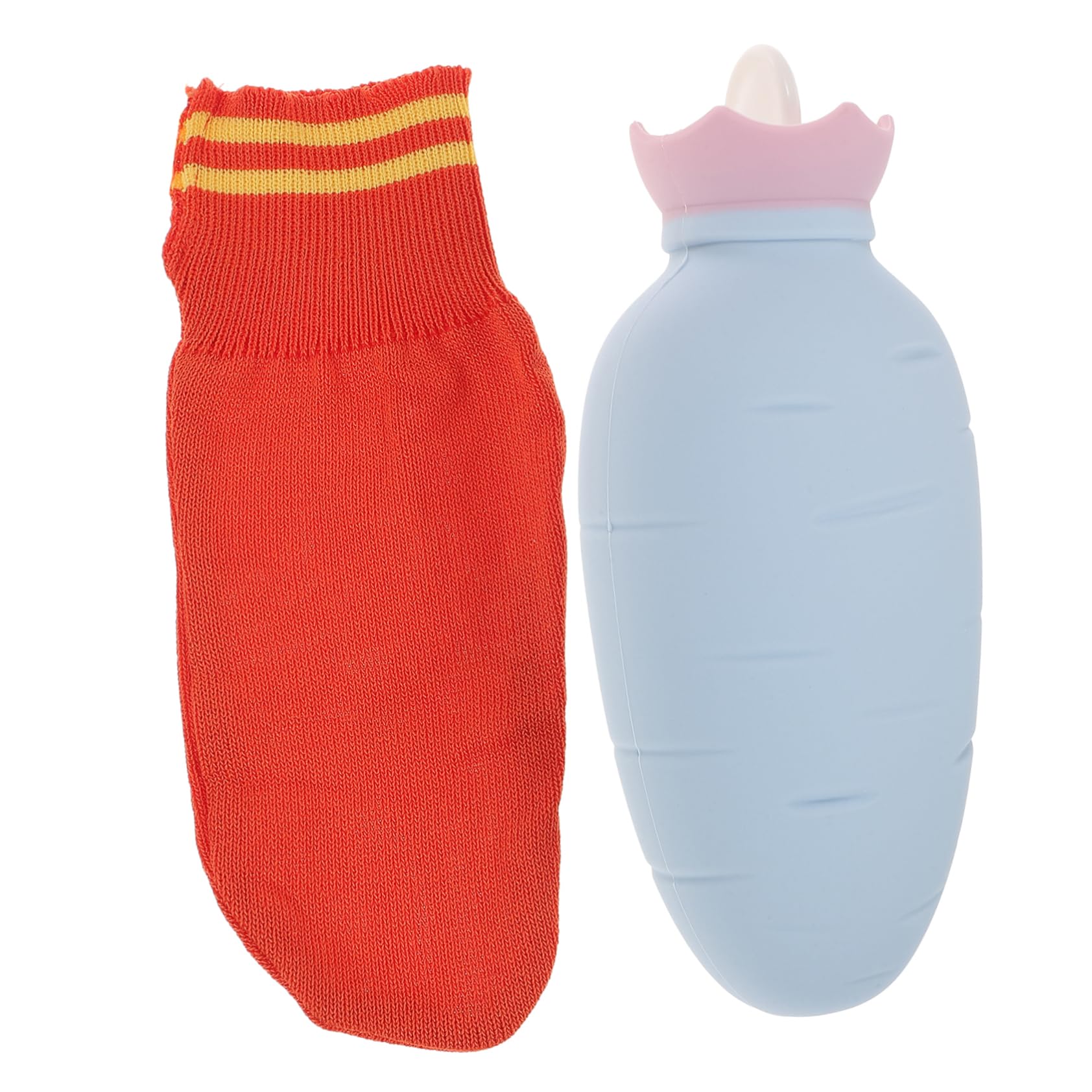 Healeved 5ensembles Bouillotte Portable Pour Mains Coussin Chauffant Miniature Forme De Cartoon Pour Hiver Et Soulagement Des Douleurs Couleur Violette