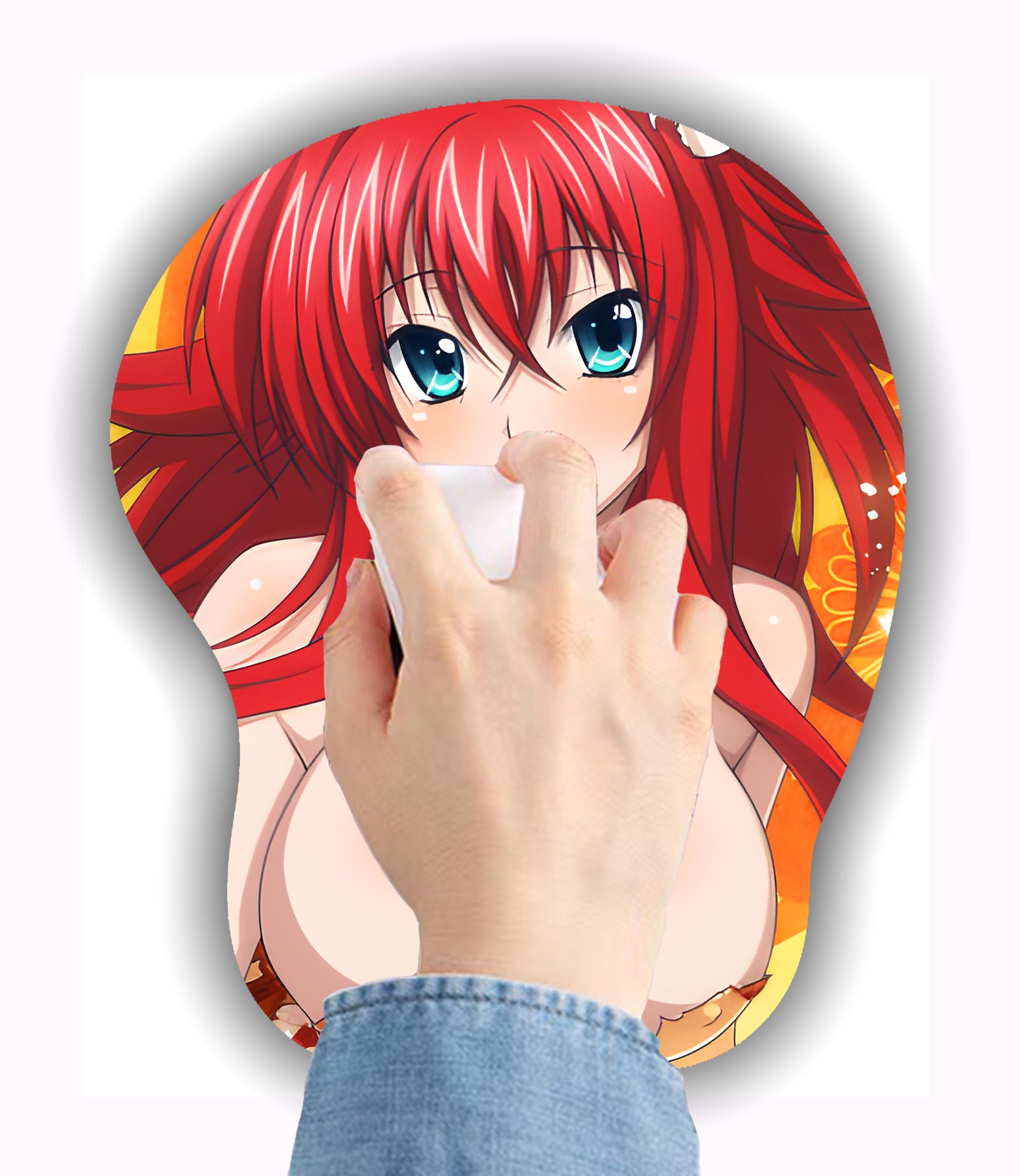 Highschool DxD silicone 3D mousepad Rias Tappetino per mouse