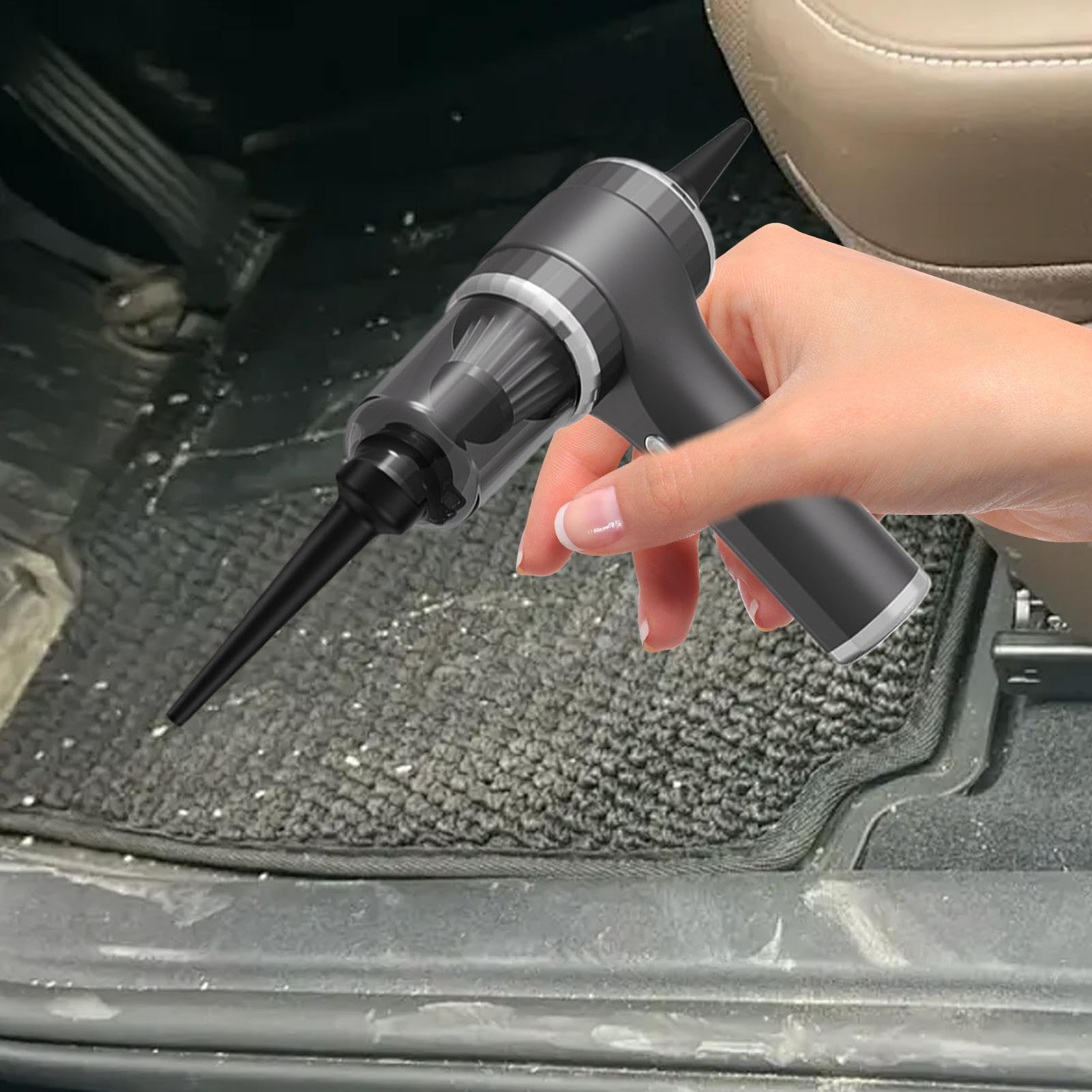 Generico Aspirapolvere Portatile per l'Auto Aspiratore Portatile 9000 Pa