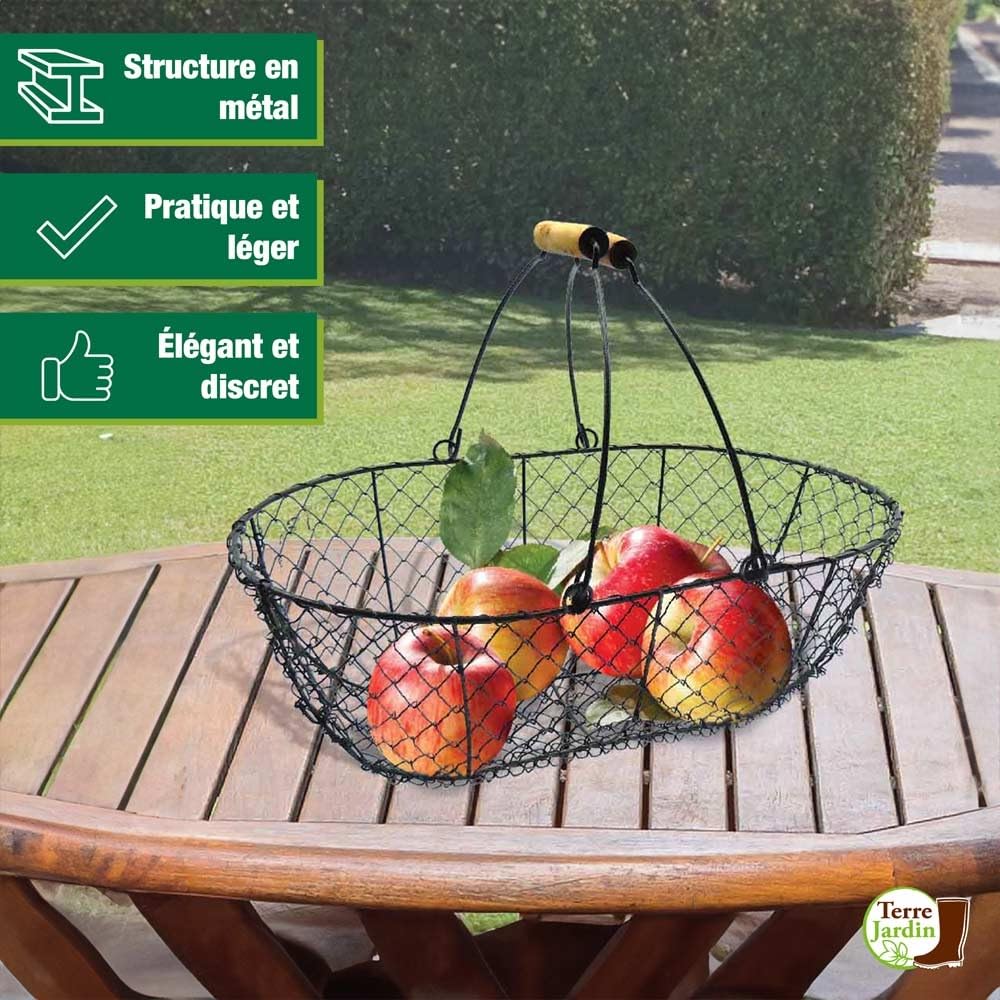 8pcs Paniers De Rangement En Cueillette De Fruits De Légumes Pour La