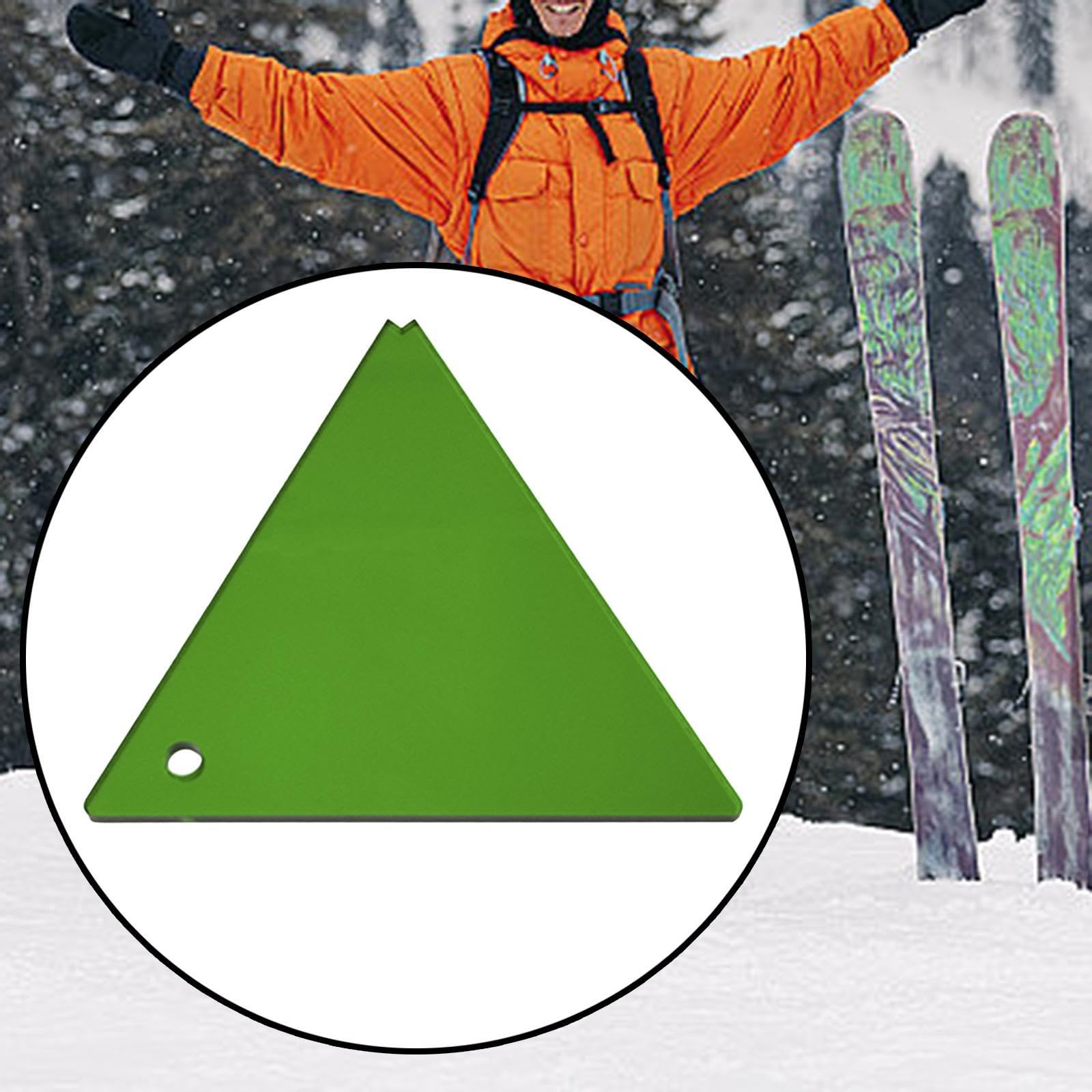 Colaxi Ski Wax Remover Equipment Green Portable Removal Tools Snowboard Maintenance Tools for Removing The Extra Cooled Wax Supplies