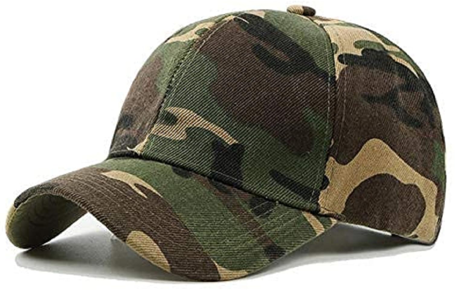 Men’s & Women’s Cotton Baseball Cap | Adjustable Solid Color Casual Sports Hat with Stylish Patch | Lightweight Outdoor Sun Protection Cap for Travel, Running, Golf-picture-26