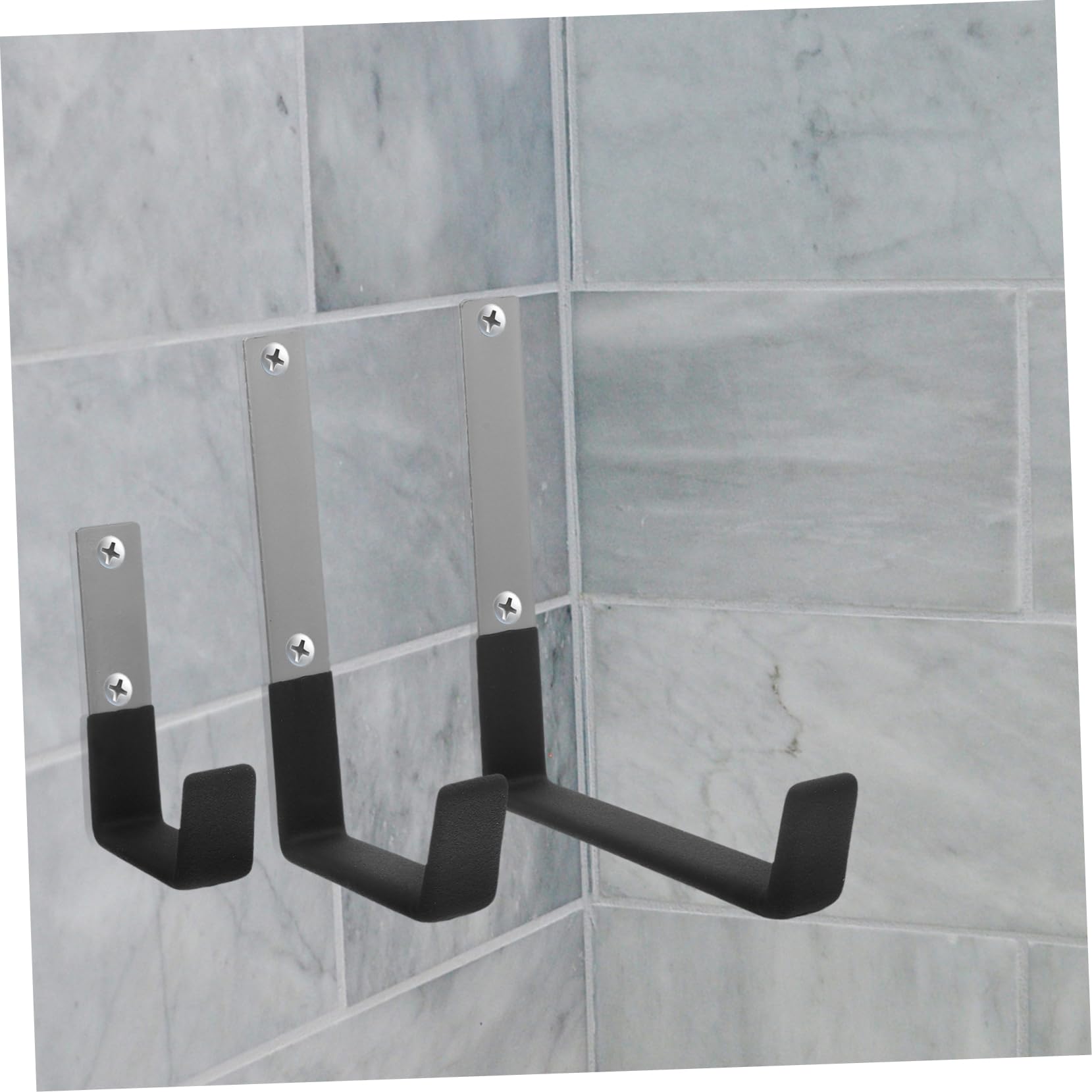 Tofficu 6 Pezzi Ganci da Muro Heavy Duty per Garage Ganci per Riporre e Oggetti Pesanti per Organizzazione e Stoccaggio Spazi Interni Ed Esterni