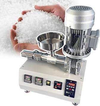 3D Printer Extruders,1000w Desktop Pellet Extruder Filament Maker Machine with 0-350c Pid Control and Discharge Port Size Optional,500-1000g/H Output,for ABS/TPU/PET