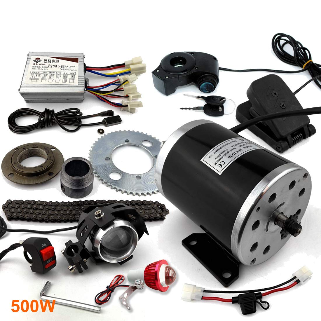 Buy Lfaster 500W Electric Motor MY1020 For 4 Wheels Electric Child