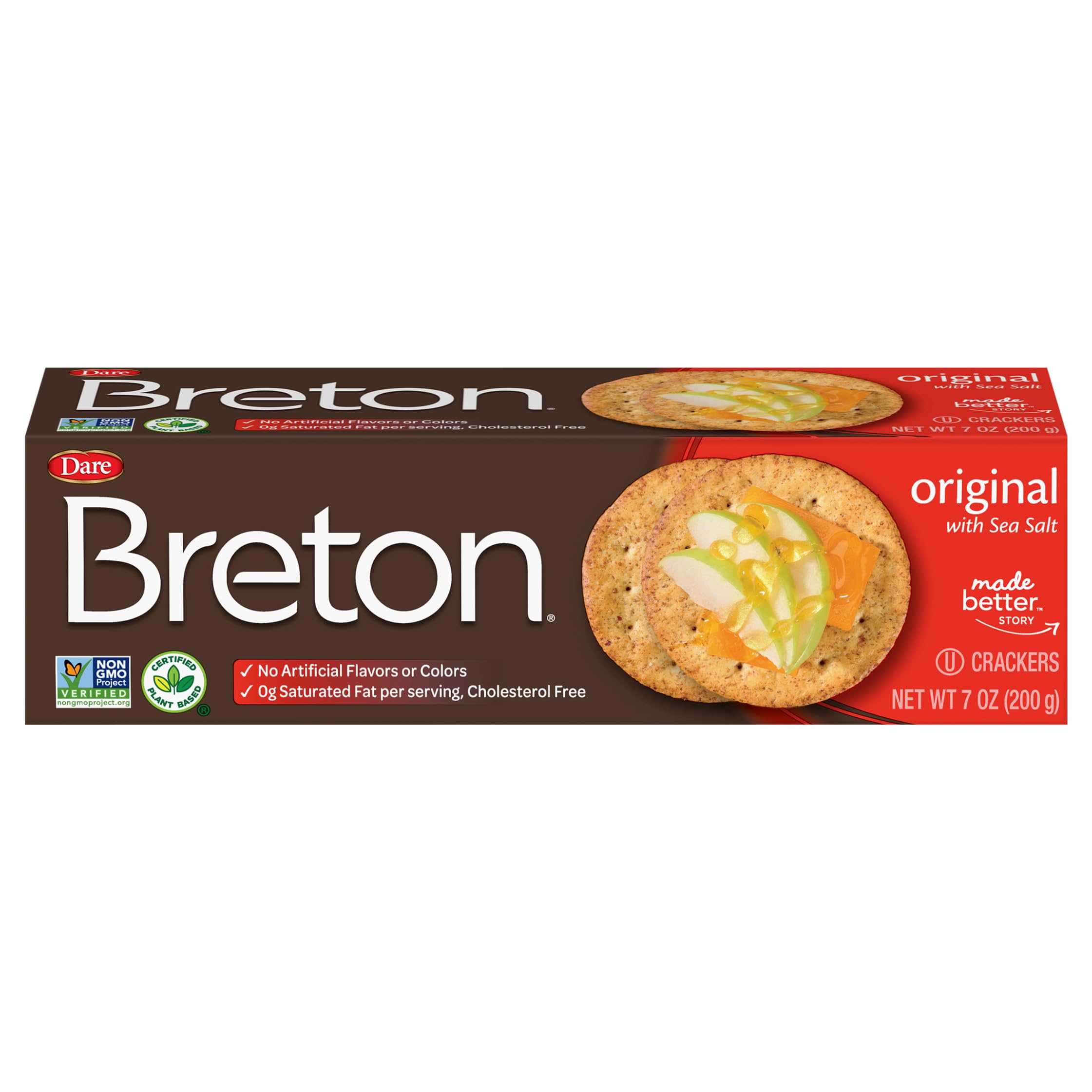 Breton Original Crackers 7 Ounce Pack of 1