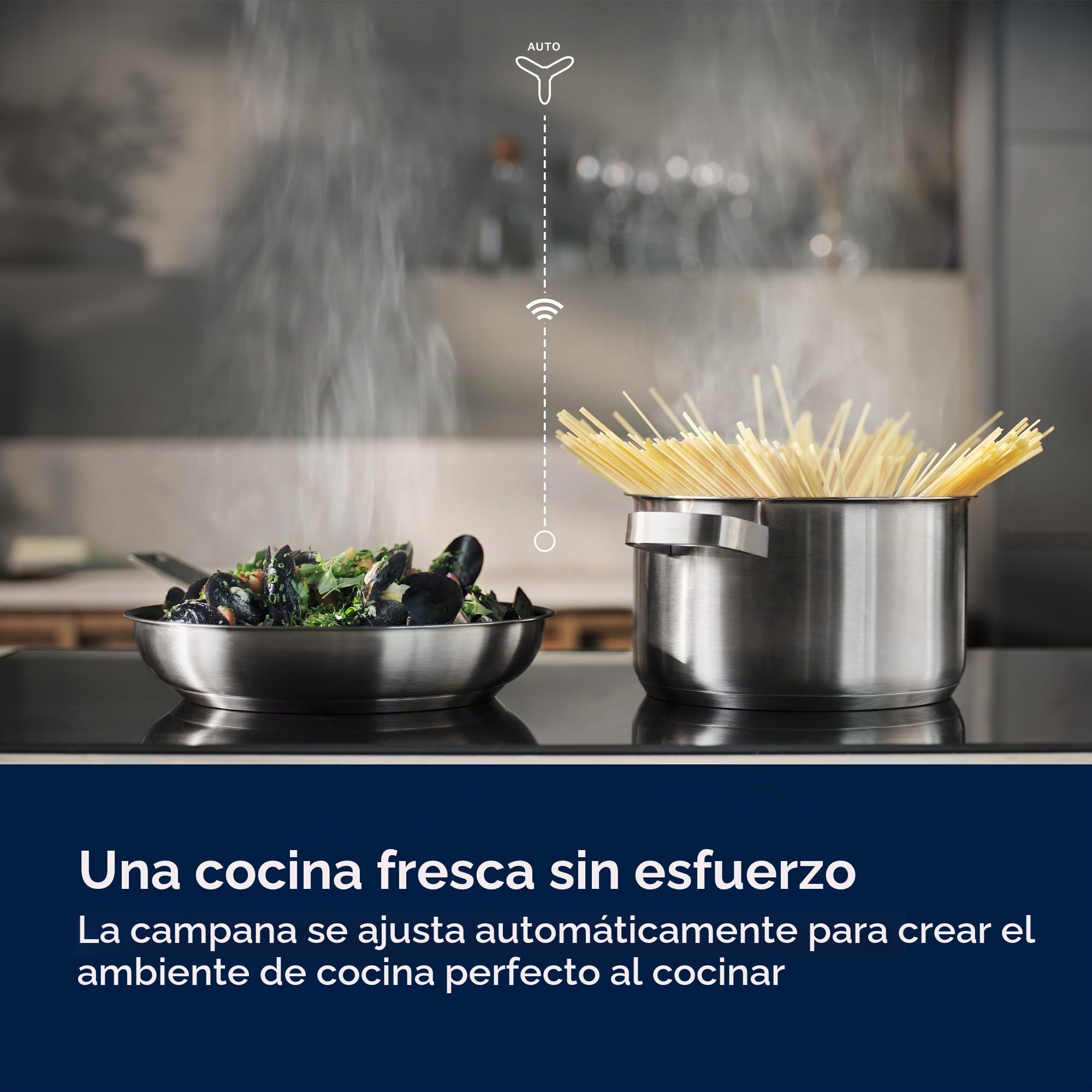 Electrolux Placa de Inducción LIT6340CK, 60 cm, 3 Zonas de Cocción, Sistema Hob2Hood, Función PowerBoost, Controles Deslizantes Independientes, Temporizador Individual, Negro